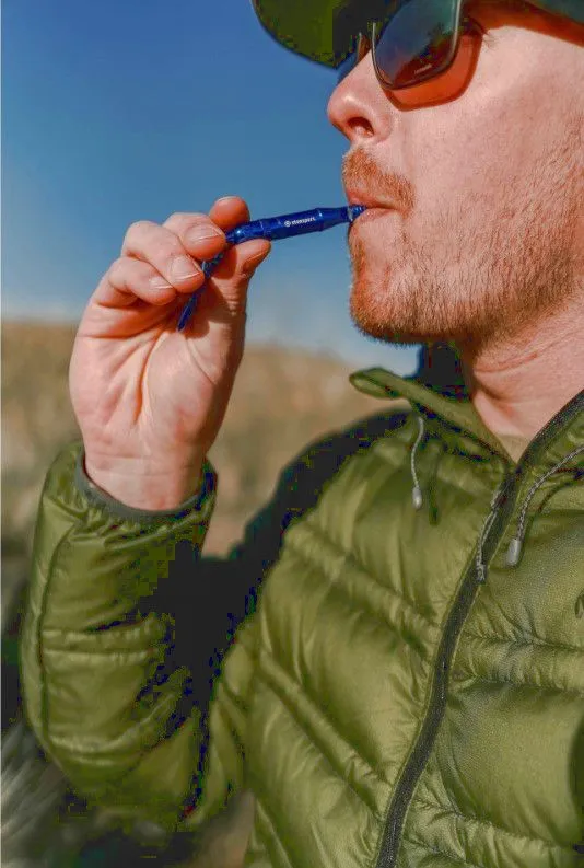 ALUMINUM EMERGENCY WHISTLE W/